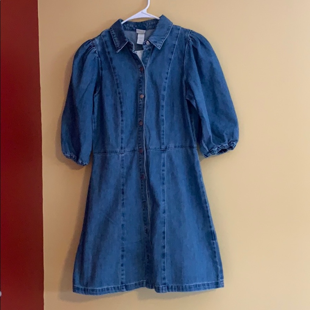 Denim dress